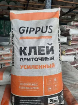 Клей плиточный Gippus