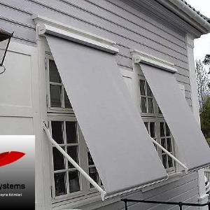 Фасадные оконные занавесы