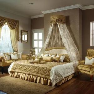 Yotoq xonasi to'plamlari Oltin