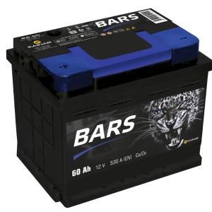 Аккумулятор 6СТ «BARS» АПЗ 60 (А/ч)
