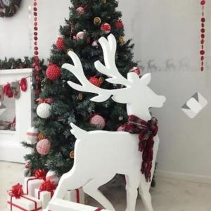 Новогодние объёмные фигуры из пенопласта 2д, 3д