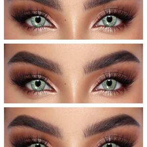PEAR GRAY  0.00 2PS Цветные СЕРЫЕ контактные линзы, для красоты. 2 Линзы.