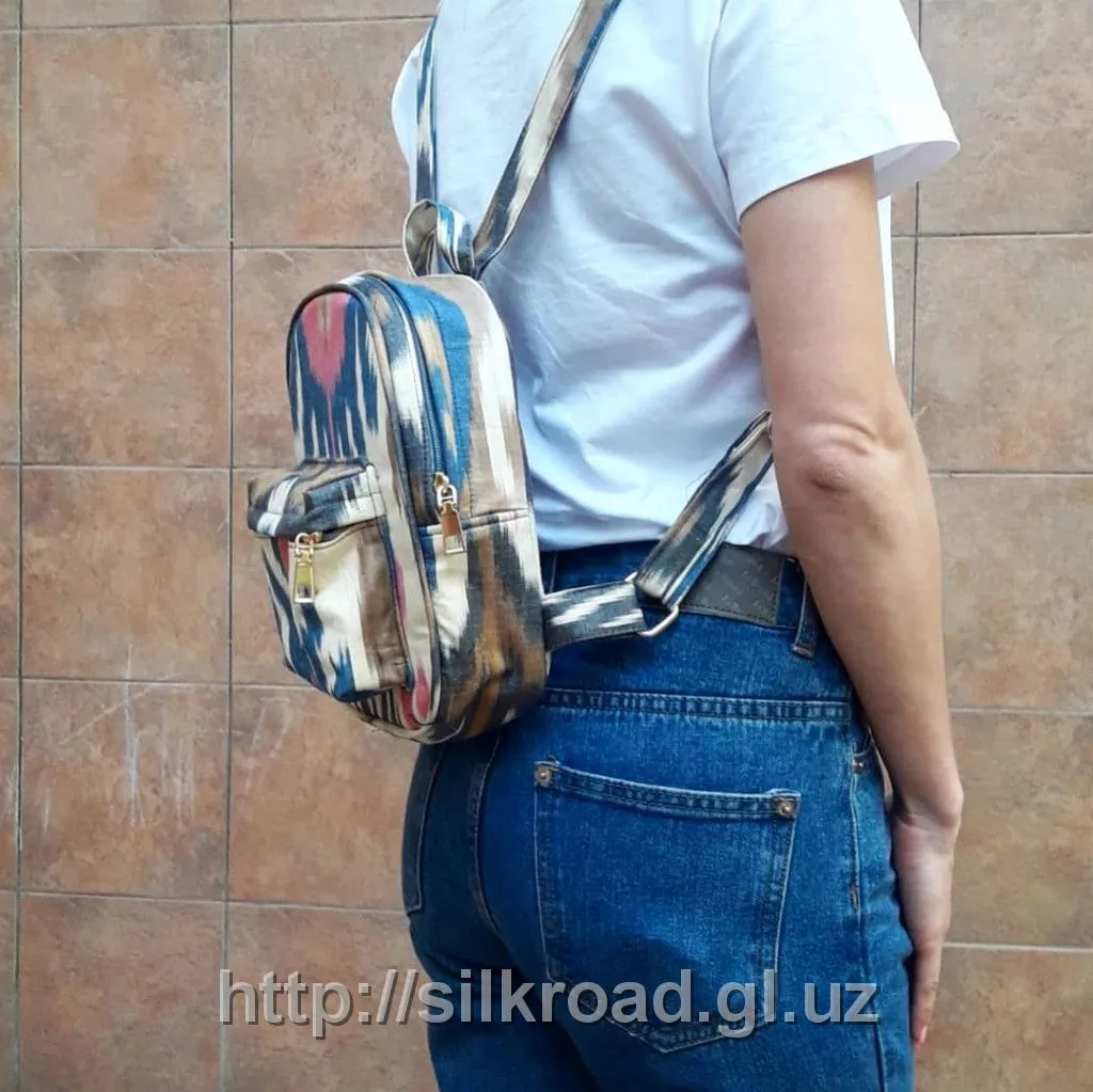Рюкзак из х/б адраса