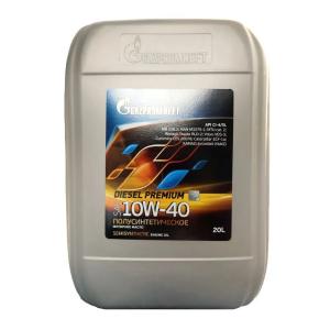 Автомобильные масла Gazpromneft Diesel Premium SAE 5W-40, 10W-40, 15W-40 API CI-4/SL
