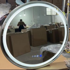 Умное зеркало серебристое 06, 70х70 см