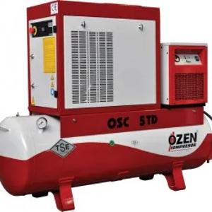 СЕРИЯ ВИНТОВЫХ КОМПРЕССОРОВ НА РЕСИВЕРЕ