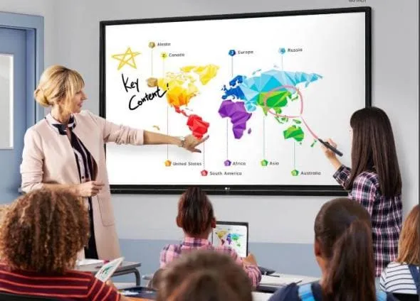 Interaktiv sensorli displey LG 75″ 75TR3BF-B