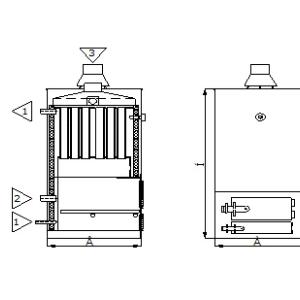 Котел ASB 30 тв (300 м2)
