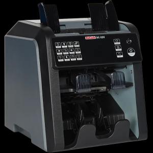 МУЛЬТИВАЛЮТНЫЙ СЧЁТЧИК БАНКНОТ 2-Х КАРМАННЫЙ (2 CIS) DOCASH DC-55V
