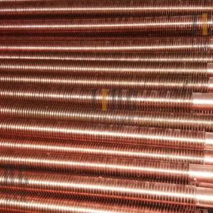 Kompressor havo sovutgichlari uchun qanotli quvurlar