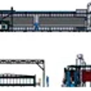 Линия порошковой покраски алюминиевого профиля