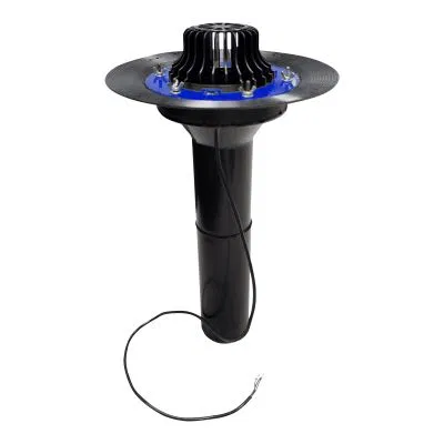 Воронка кровельная с обогревом PLASTFOIL VORTEX D=110 мм, д 350-450мм