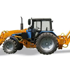 Экскаватор-погрузчик на базе трактора "БЕЛАРУС-82.1"