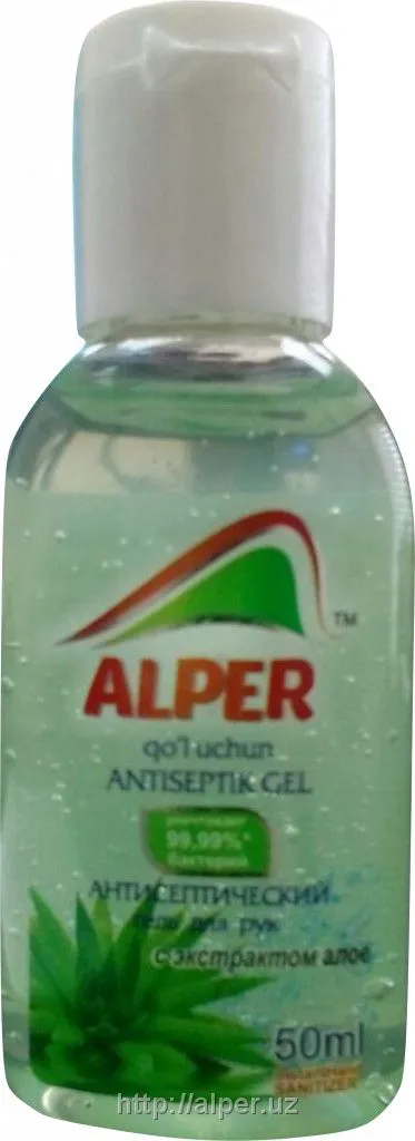 Antiseptik qo'l jeli "Alper aloe" 50 ml