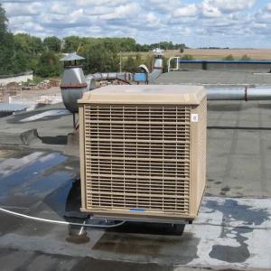 Issiqxonalar uchun bug'langan havo sovutgichlari