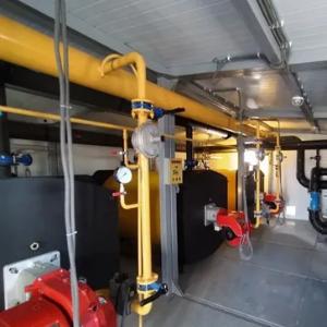 Водонагревательный котлы 600 кВт и газовой горелкой Baite