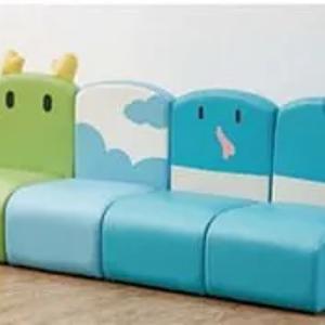 Мягкий детский мультяшный диван дракона и змеи JMS 022