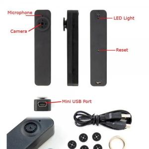 Yashirin video kamera - tugma