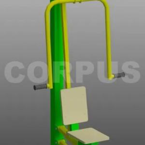 Уличный тренажер «Жим от груди» Код 3001