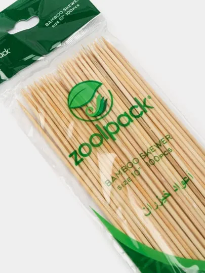 Zoolpack 10 bambuk shish (100)