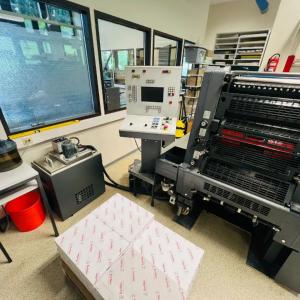 Heidelberg GTOZP52 S ofset bosma mashinasi CP Tronic displeyli