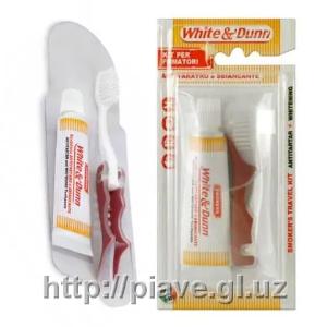 Дорожный набор «Piave» White»