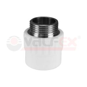 Муфта переходная с наружной резьбой 20 x 3/4" (100/25) (Valfex)