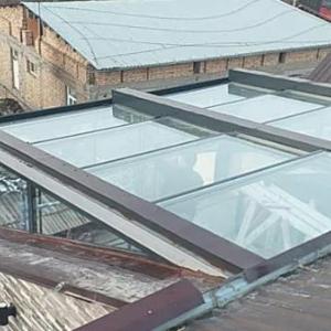 Раздвижные стеклянные крыши "Зимний сад"