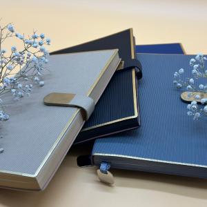 Подарочный набор ежедневник в кожаной обложке и ручка