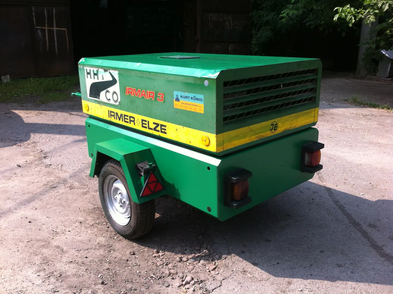 MOBILE VIRADALI DIZEL KOMPRESSOR OZEN 40P
