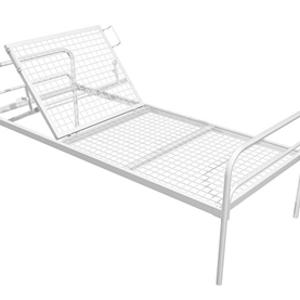 Медицинская общебольничная кровать КМ-01 840*2100*900 мм