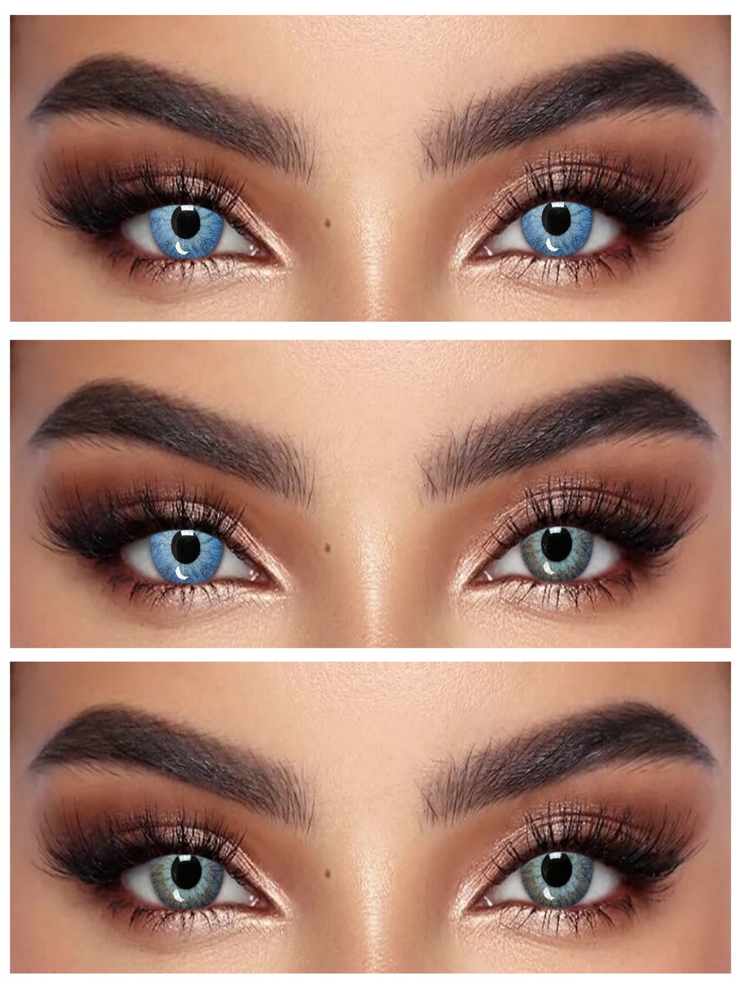 S3-677 CHESTNUT BROWN 0.00 Rangli QO‘NG‘IR linzalari, go‘zallik uchun. 1 dona linza
