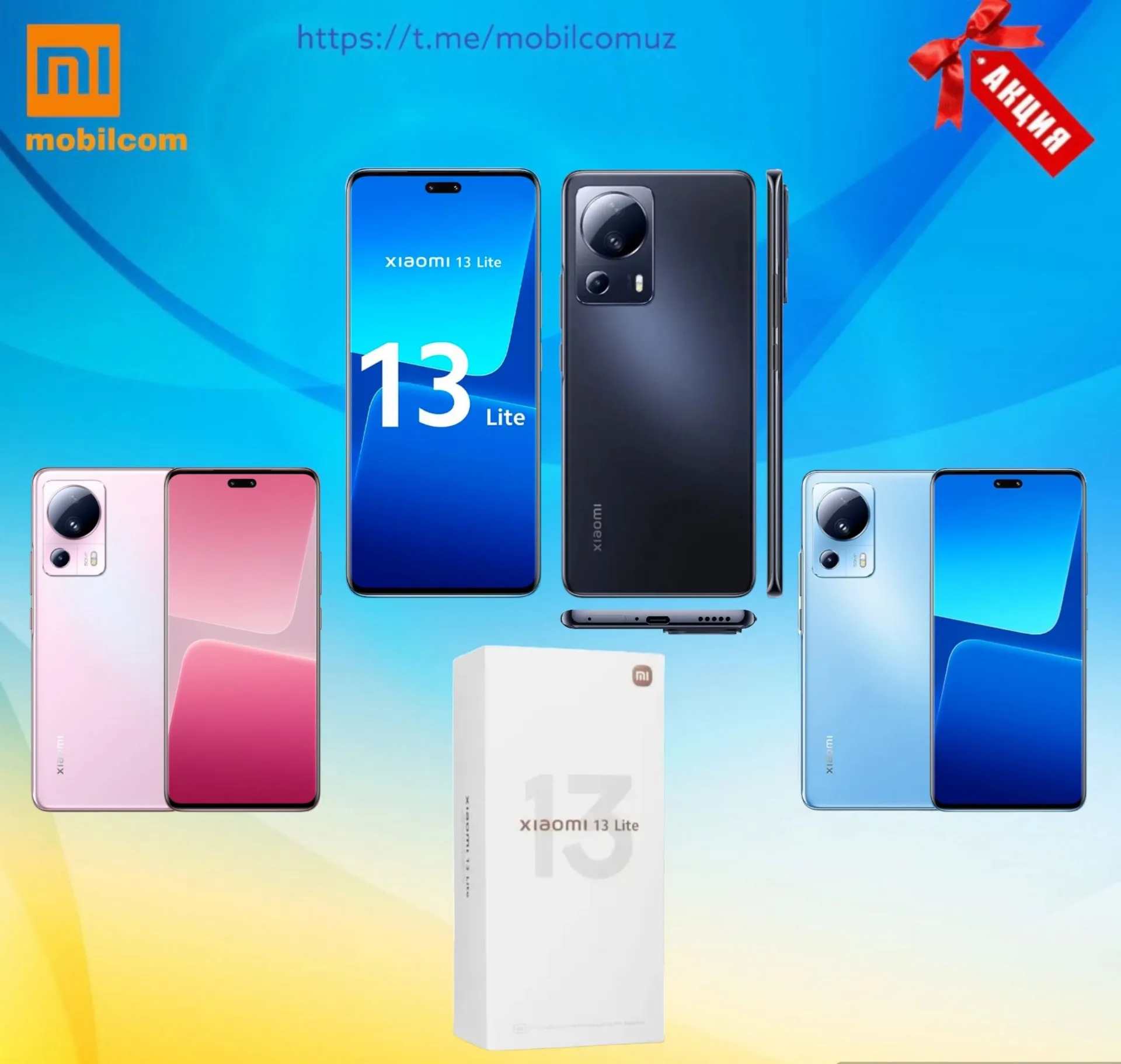 Smartfon Xiaomi Mi 13 Lite 8/128 GB