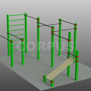 Спортивный комплекс «Гимнастическая площадка» Код 5001
