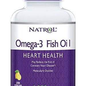 Рыбий жир Омега-3, со вкусом лимона, 1000 мг