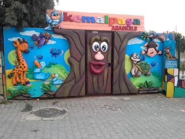 Katta 3D hajmli raqamlar bilan dizayn