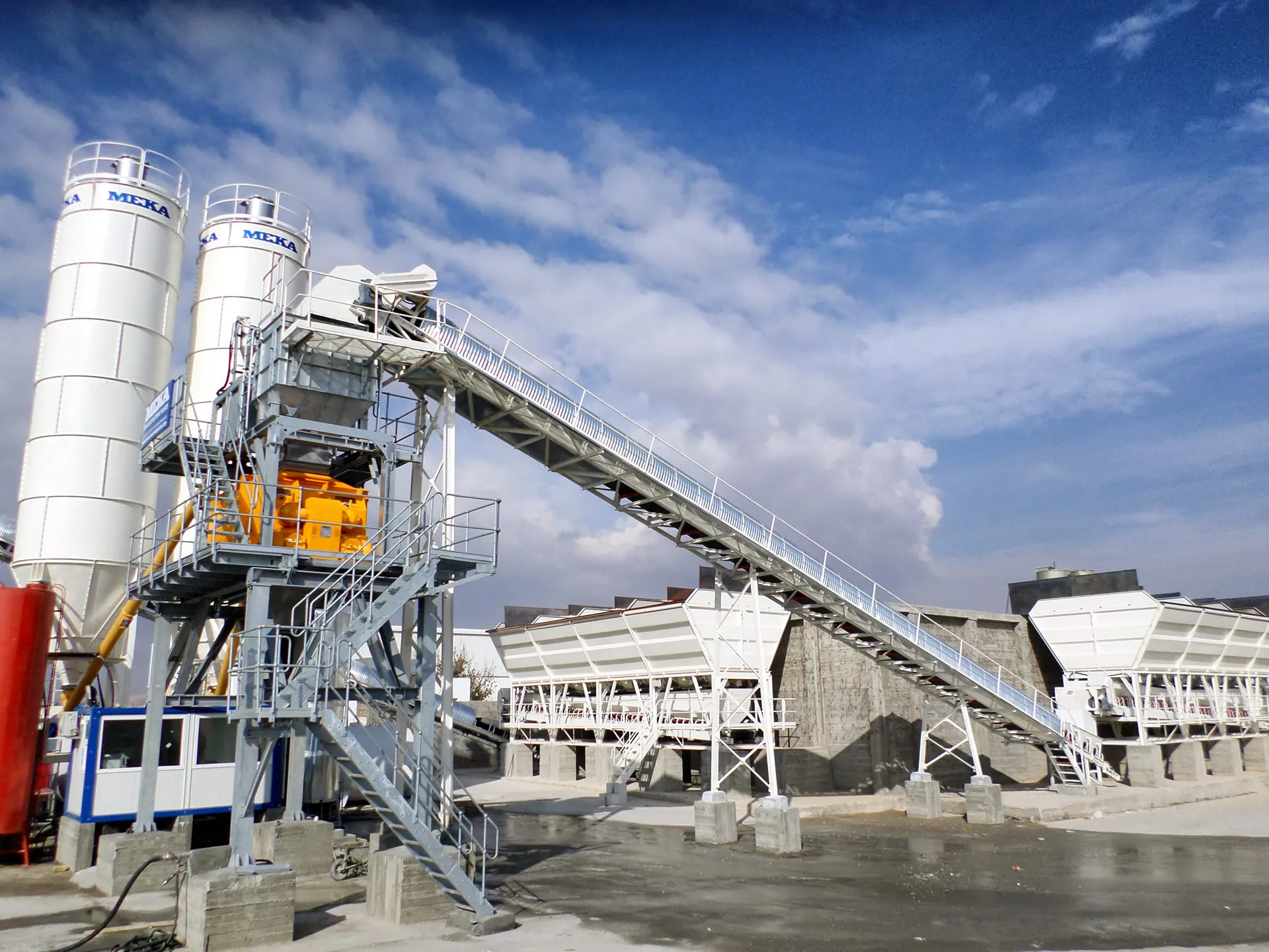 Statsionar beton zavodi MEKA MB-100WS pervaneli