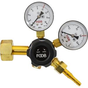 Редукторы давления (регулятор расхода газа) углекислотный. Редуктор Углекислота FOOB УР-6-6