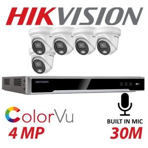 Видеонаблюдение. 4 MP  IP  4 штук