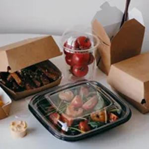 Kraft tushlik qutilari