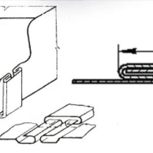 Воздуховоды прямоугольного сечения. Тип соединения: Реечное