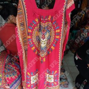 Штапельная платья №121. производство Индонезия