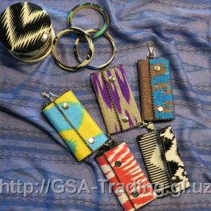 Эксклюзивные ключницы ручной работы в национальном стиле Икат