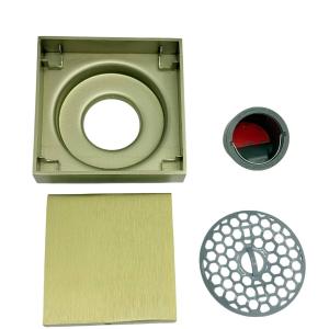 Трап кафельный Golden, 10х10 см х 2,5 мм