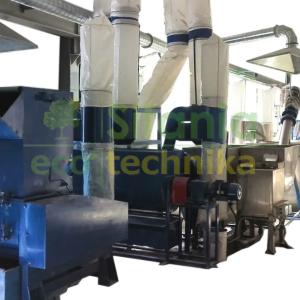 Plastikni qayta ishlash uchun uskunalar