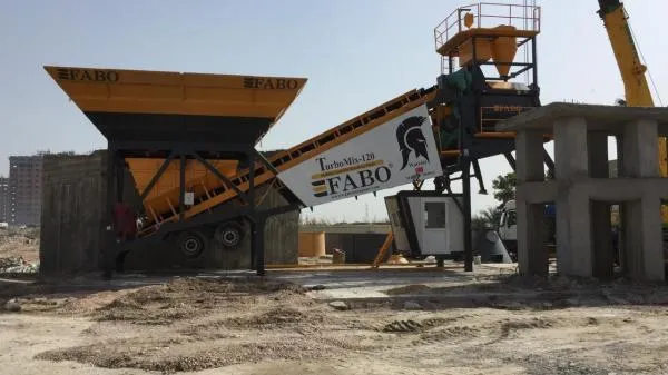 Turbomix-150 mobil beton zavodi