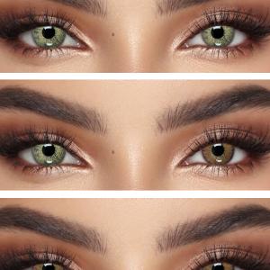 ANUNA BROWN 0.00 2PS  Цветные КАРИЕ контактные линзы, для красоты. 2 Линзы.