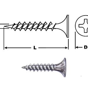 Саморезы 3.5x25 мм