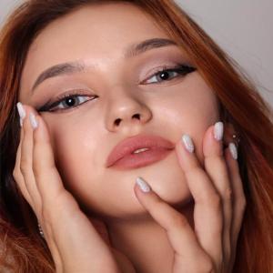 #1528  0.00  Цветные ГОЛУБЫЕ контактные линзы, для красоты. 1 Линза