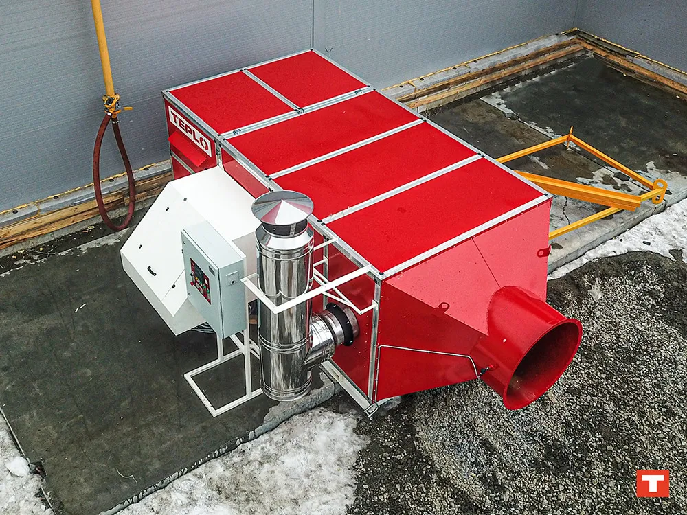 Isitish uchun issiqlik generatori TGV-250